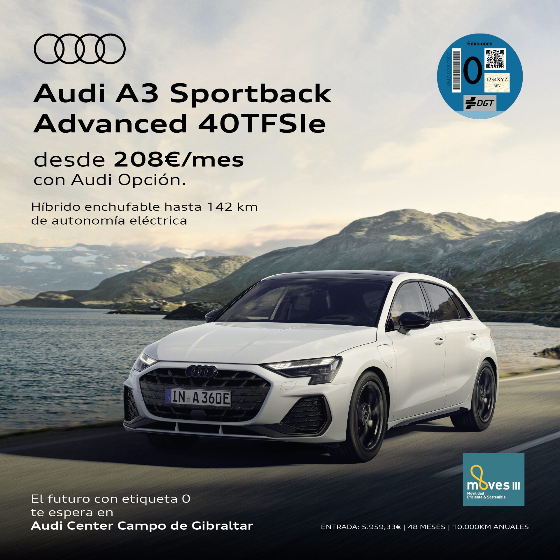 Audi A3 híbrido enchufable: pura innovación