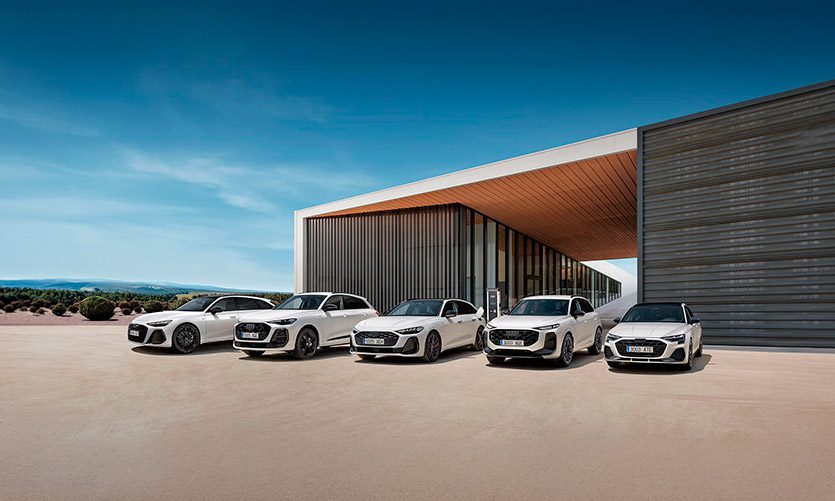 Gama e-hybrid de Audi